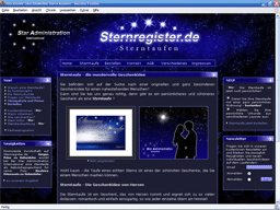 STERNREGISTER.de Partnerprogramm Screenshot