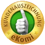 eKomi Siegel