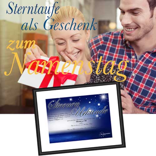 Geschenk zum Namenstag