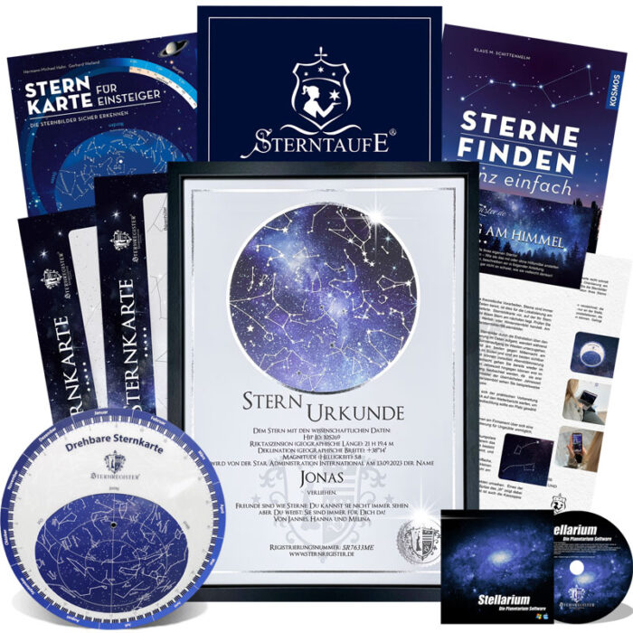 Sterntaufe Paket Luxus