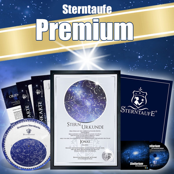 Sterntaufe Paket Premium